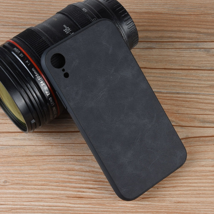 For iPhone XR Shockproof Sheep Skin PC + PU + TPU Case