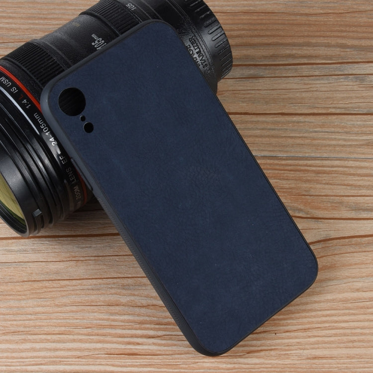 For iPhone XR Shockproof Sheep Skin PC + PU + TPU Case