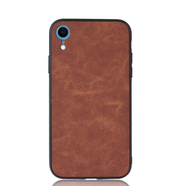 For iPhone XR Shockproof Sheep Skin PC + PU + TPU Case