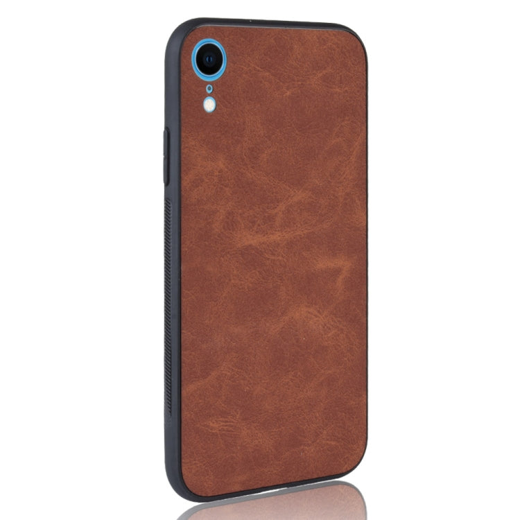 For iPhone XR Shockproof Sheep Skin PC + PU + TPU Case