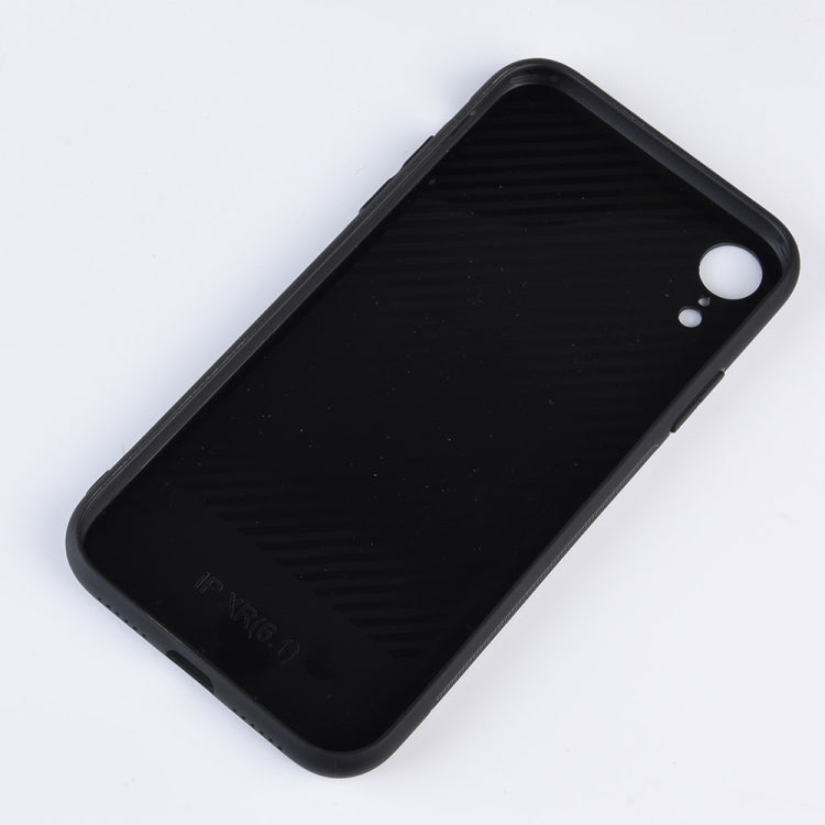 For iPhone XR Shockproof Sheep Skin PC + PU + TPU Case