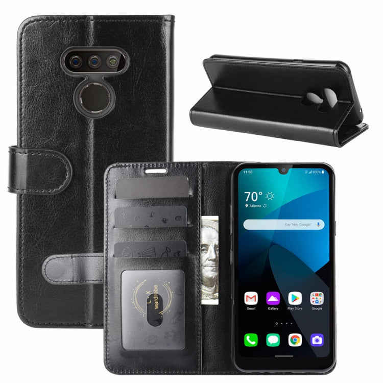 For LG harmony 4 R64 Texture Single Horizontal Flip Protective Case with Holder & Card Slots & Wallet& Photo Frame