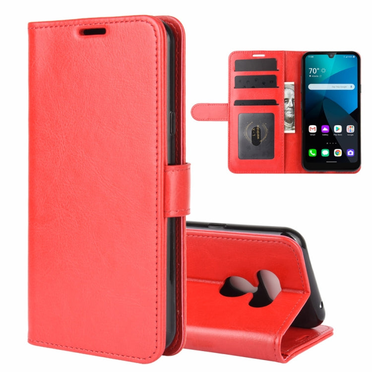 For LG harmony 4 R64 Texture Single Horizontal Flip Protective Case with Holder & Card Slots & Wallet& Photo Frame