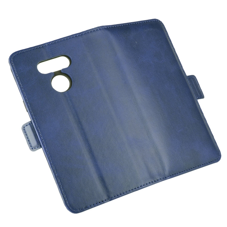 For LG harmony 4 Dual-side Magnetic Buckle Horizontal Flip Leather Case with Holder & Card Slots & Wallet