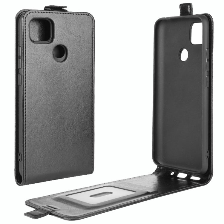 For Xiaomi Redmi 9C R64 Texture Single Vertical Flip Leather Protective Case with Card Slots & Photo Frame
