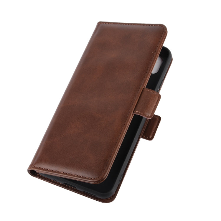 For Xiaomi Redmi 9C Dual-side Magnetic Buckle Horizontal Flip Leather Case with Holder & Card Slots & Wallet