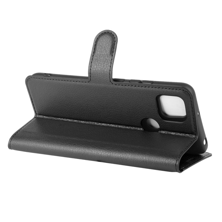 For Xiaomi Redmi 9C Litchi Texture Horizontal Flip Protective Case with Holder & Card Slots & Wallet