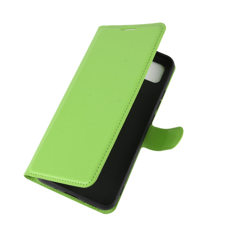 For Xiaomi Redmi 9C Litchi Texture Horizontal Flip Protective Case with Holder & Card Slots & Wallet