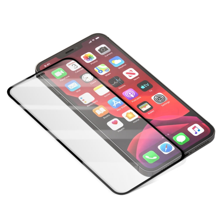 For iPhone 12 Pro Max mocolo 0.33mm 9H 2.5D Full Glue Tempered Glass Film