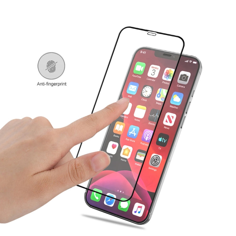For iPhone 12 Pro Max mocolo 0.33mm 9H 3D Full Glue Curved Full Screen Tempered Glass Film