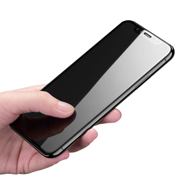 For iPhone 12 Pro Max mocolo 0.33mm 9H 2.5D Full Glue Privacy Anti-glare Tempered Glass Film
