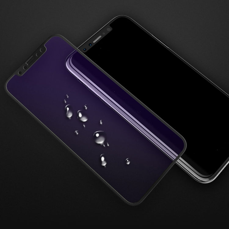 For iPhone 12 Pro Max mocolo 0.33mm 9H 2.5D Full Glue Anti Blue-ray Tempered Glass Film
