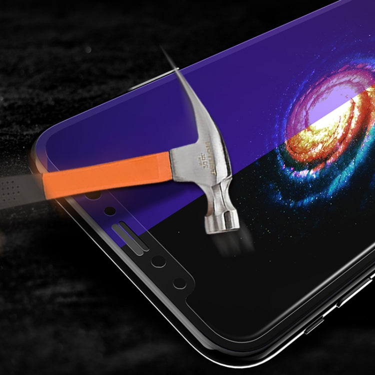 For iPhone 12 Pro Max mocolo 0.33mm 9H 2.5D Full Glue Anti Blue-ray Tempered Glass Film