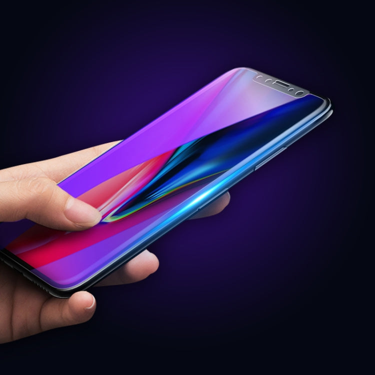 For iPhone 12 Pro Max mocolo 0.33mm 9H 2.5D Full Glue Anti Blue-ray Tempered Glass Film