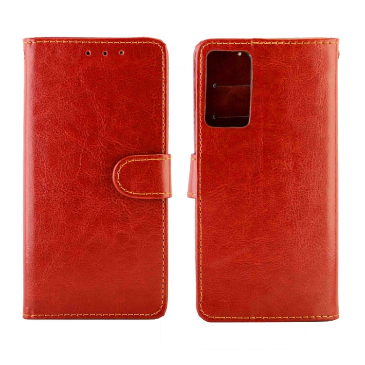 For Huawei Honor X10 5G Crazy Horse Texture Leather Horizontal Flip Protective Case with Holder & Card Slots & Wallet & Photo Frame