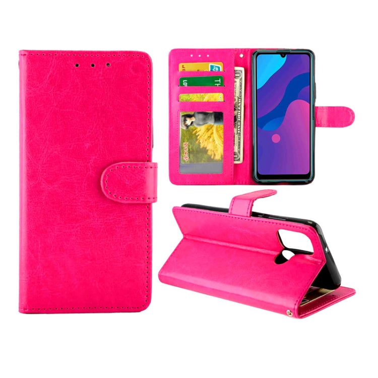 For Huawei Honor Play9A/Honor9A Crazy Horse Texture Leather Horizontal Flip Protective Case with Holder & Card Slots & Wallet & Photo Frame