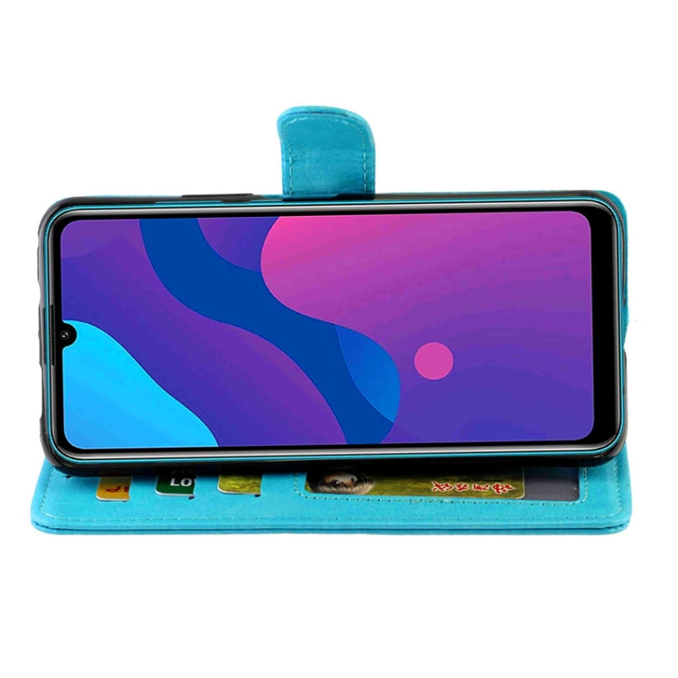 For Huawei Honor Play9A/Honor9A Crazy Horse Texture Leather Horizontal Flip Protective Case with Holder & Card Slots & Wallet & Photo Frame