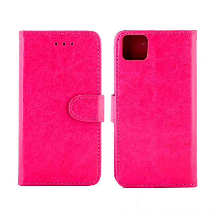 For Huawei Y5P(2020)/Honor9S Crazy Horse Texture Leather Horizontal Flip Protective Case with Holder & Card Slots & Wallet & Photo Frame