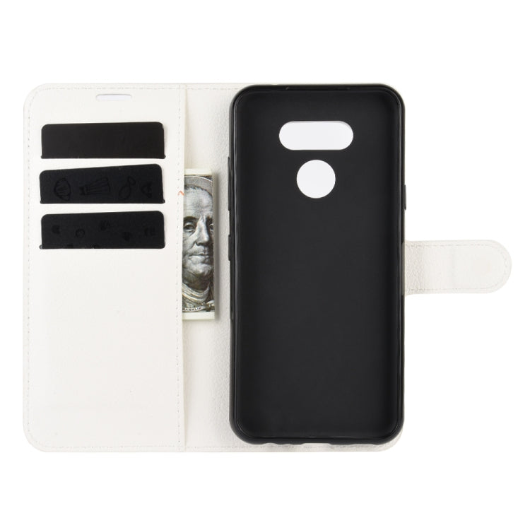 For LG harmony 4 Litchi Texture Horizontal Flip Protective Case with Holder & Card Slots & Wallet