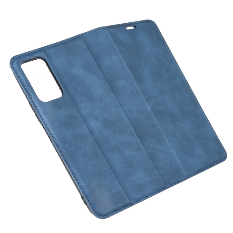 For Huawei Honor 30 Lite/30 Youth Retro-skin Business Magnetic Suction Leather Case with Holder & Card Slots & Wallet