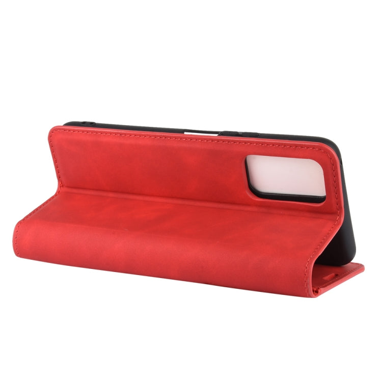 For Huawei Honor 30 Lite/30 Youth Retro-skin Business Magnetic Suction Leather Case with Holder & Card Slots & Wallet