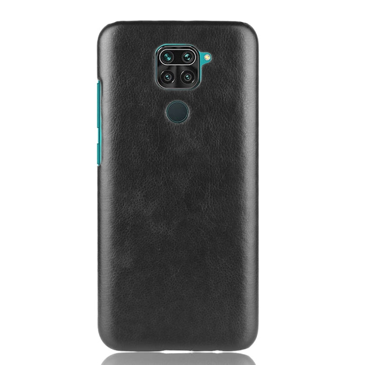 For Xiaomi Redmi Note 9 / Redmi 10X 4G Shockproof Litchi Texture PC + PU Case