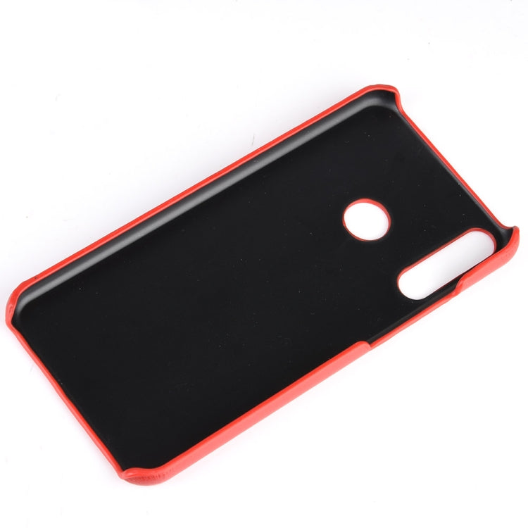 For Huawei Honor 9C Shockproof Litchi Texture PC + PU Case