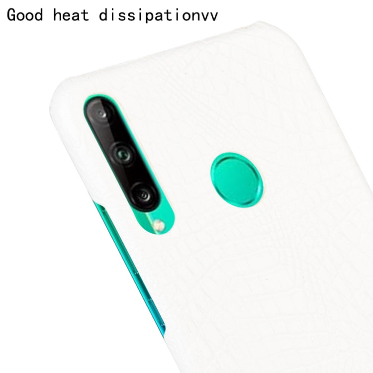 For Huawei Honor 9C Shockproof Crocodile Texture PC + PU Case