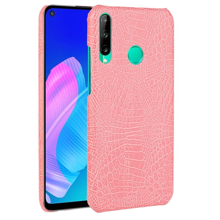 For Huawei Honor 9C Shockproof Crocodile Texture PC + PU Case