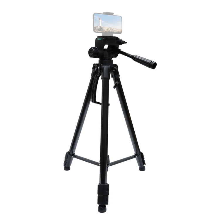 L-3600 Live Tripod with Three-Dimensional Damping Gimbal  Detachable Quick Release Plate  Height Adjustment 62-170cm for SLR Camera  Live Light  Projector ( Black)