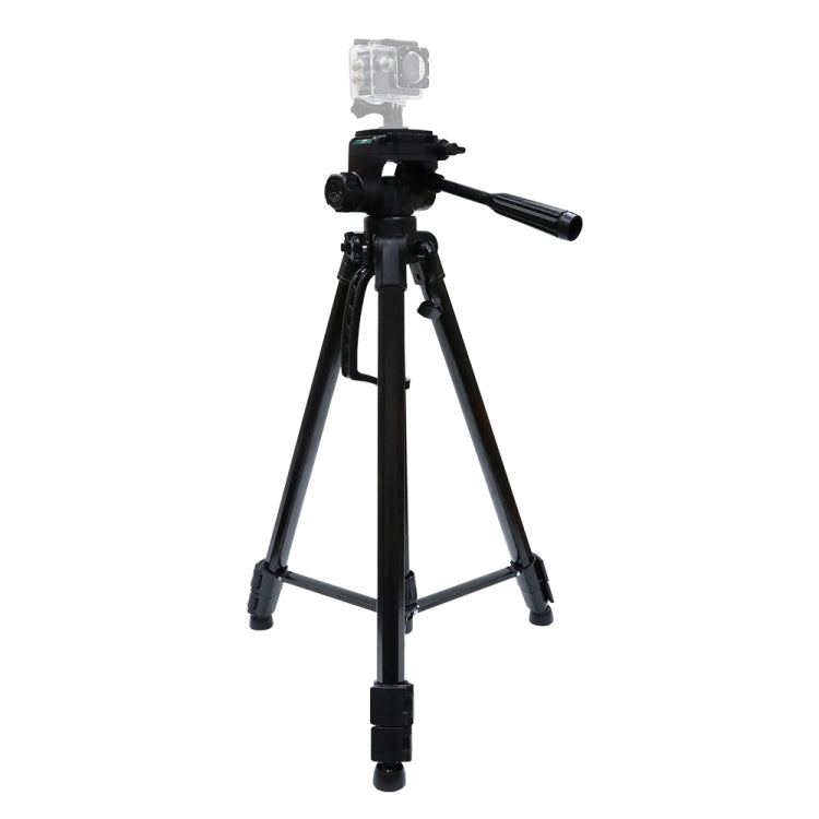 L-3600 Live Tripod with Three-Dimensional Damping Gimbal  Detachable Quick Release Plate  Height Adjustment 62-170cm for SLR Camera  Live Light  Projector ( Black)