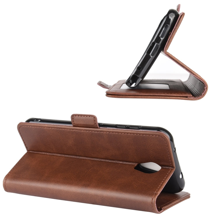 For Kyocera DIGNO BX Dual-side Magnetic Buckle Horizontal Flip Leather Case with Holder & Card Slots & Wallet