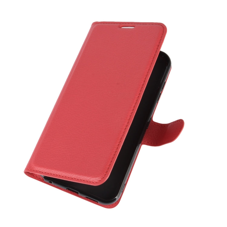For Kyocera DIGNO BX Litchi Texture Horizontal Flip Protective Case with Holder & Card Slots & Wallet