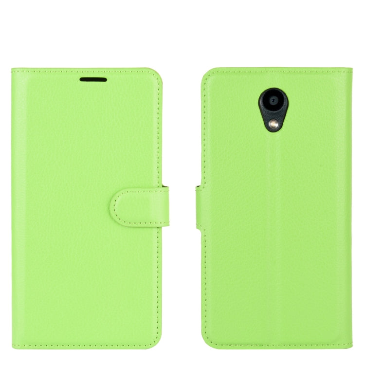 For Kyocera DIGNO BX Litchi Texture Horizontal Flip Protective Case with Holder & Card Slots & Wallet