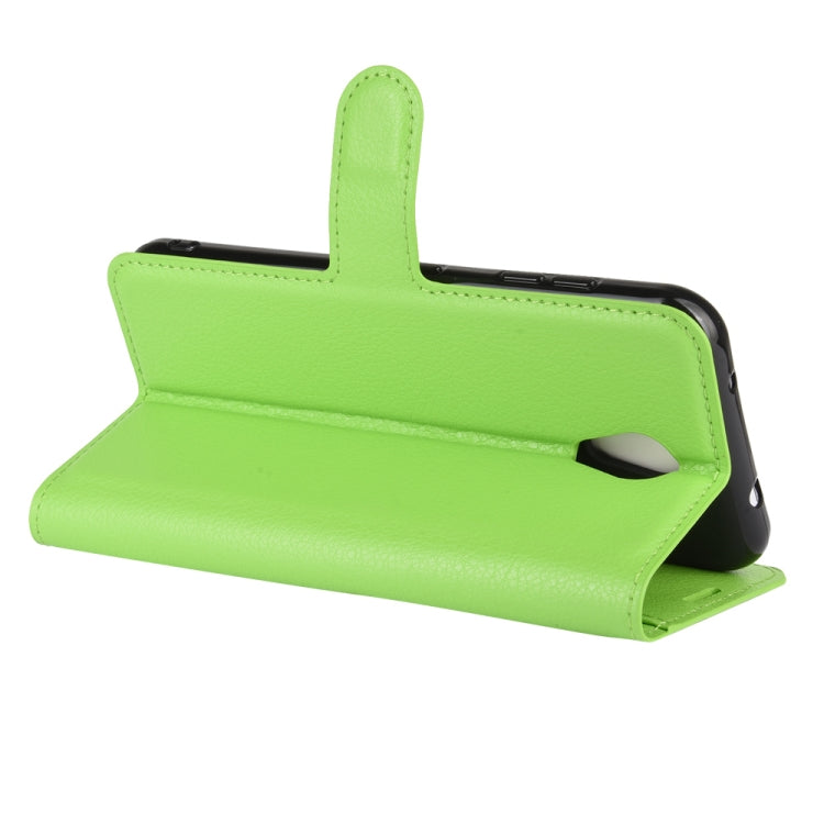 For Kyocera DIGNO BX Litchi Texture Horizontal Flip Protective Case with Holder & Card Slots & Wallet