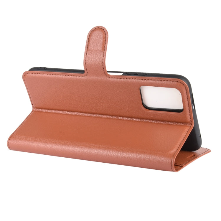 For Huawei Honor X10 Max 5G Litchi Texture Horizontal Flip Protective Case with Holder & Card Slots & Wallet