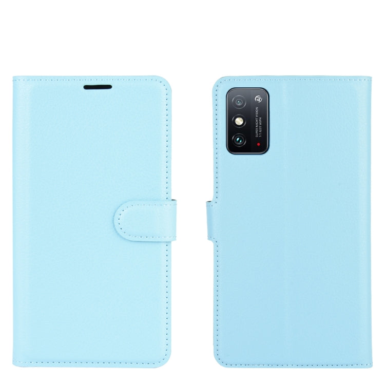 For Huawei Honor X10 Max 5G Litchi Texture Horizontal Flip Protective Case with Holder & Card Slots & Wallet