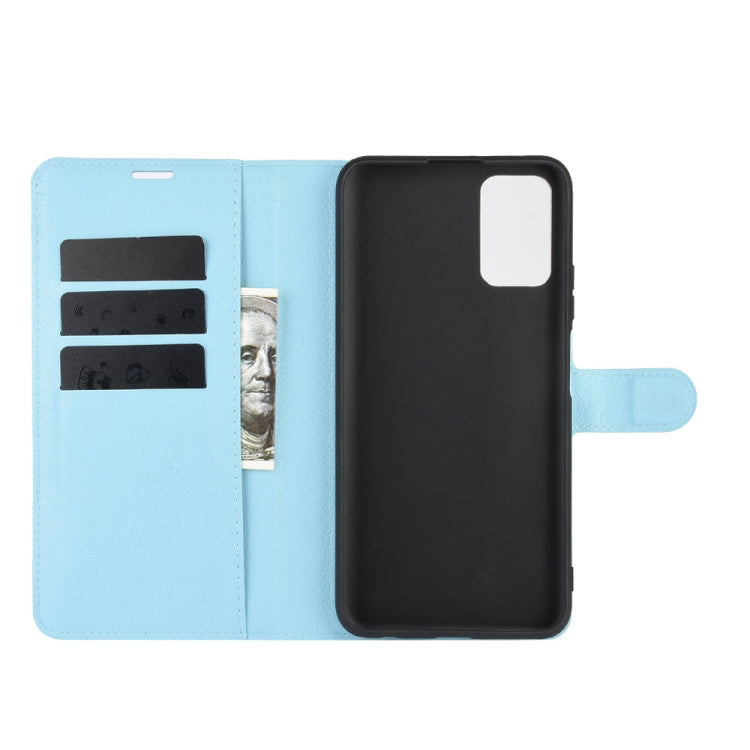 For Huawei Honor X10 Max 5G Litchi Texture Horizontal Flip Protective Case with Holder & Card Slots & Wallet