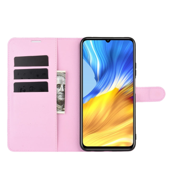 For Huawei Honor X10 Max 5G Litchi Texture Horizontal Flip Protective Case with Holder & Card Slots & Wallet