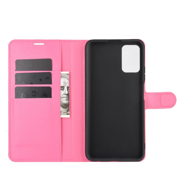 For Huawei Honor X10 Max 5G Litchi Texture Horizontal Flip Protective Case with Holder & Card Slots & Wallet