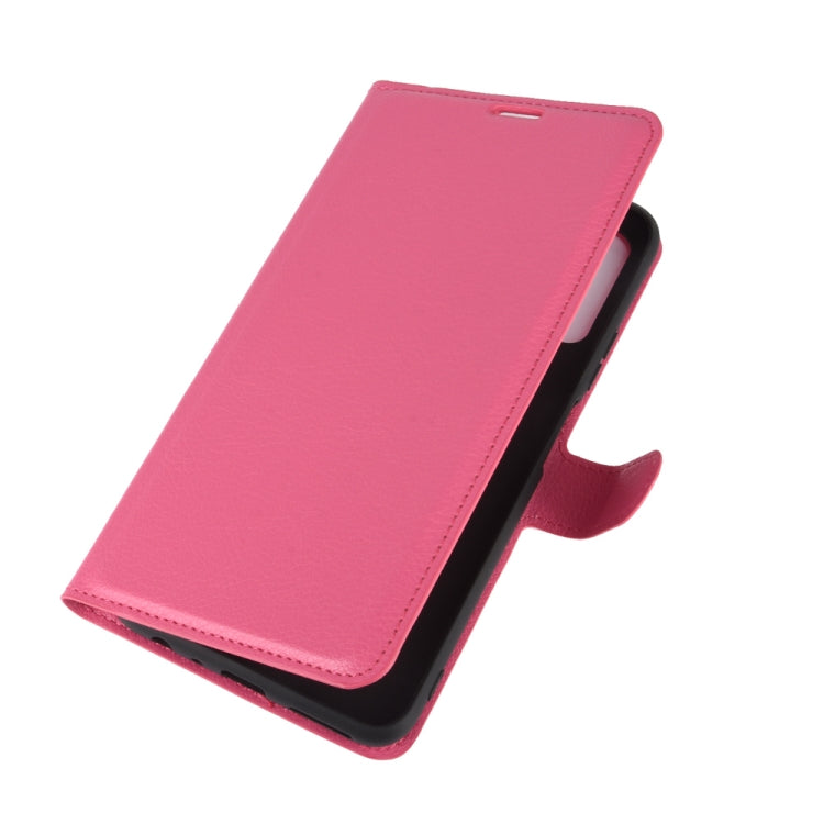 For Huawei Honor X10 Max 5G Litchi Texture Horizontal Flip Protective Case with Holder & Card Slots & Wallet