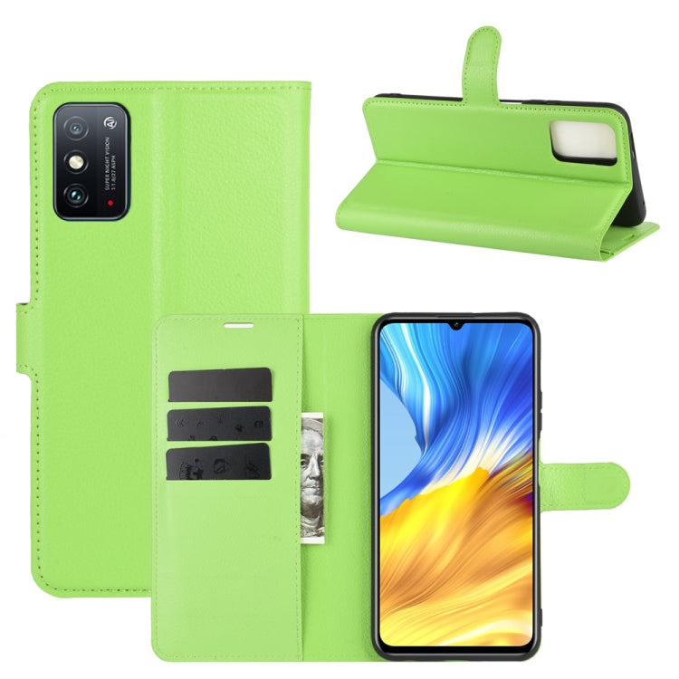For Huawei Honor X10 Max 5G Litchi Texture Horizontal Flip Protective Case with Holder & Card Slots & Wallet