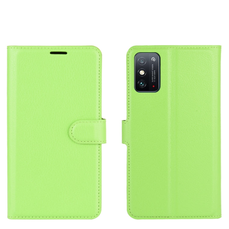 For Huawei Honor X10 Max 5G Litchi Texture Horizontal Flip Protective Case with Holder & Card Slots & Wallet