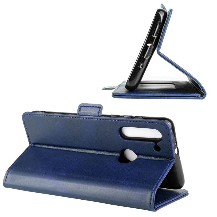 For Motorola Moto G8 Dual-side Magnetic Buckle Horizontal Flip Leather Case with Holder & Card Slots & Wallet