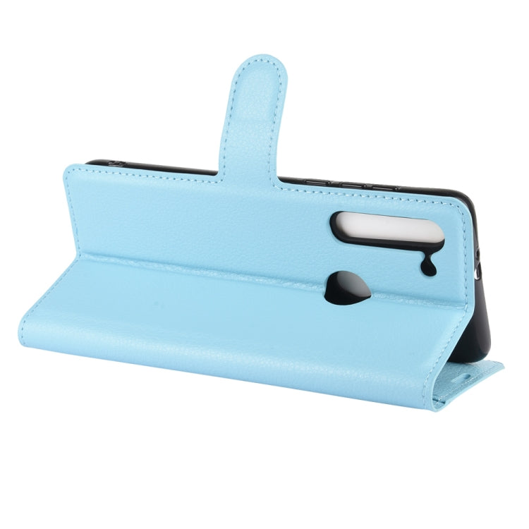 For Motorola Moto G8 Litchi Texture Horizontal Flip Protective Case with Holder & Card Slots & Wallet