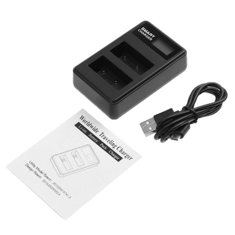 For Fujifilm Fuji NP-W126 Smart LCD Display USB Dual Charger