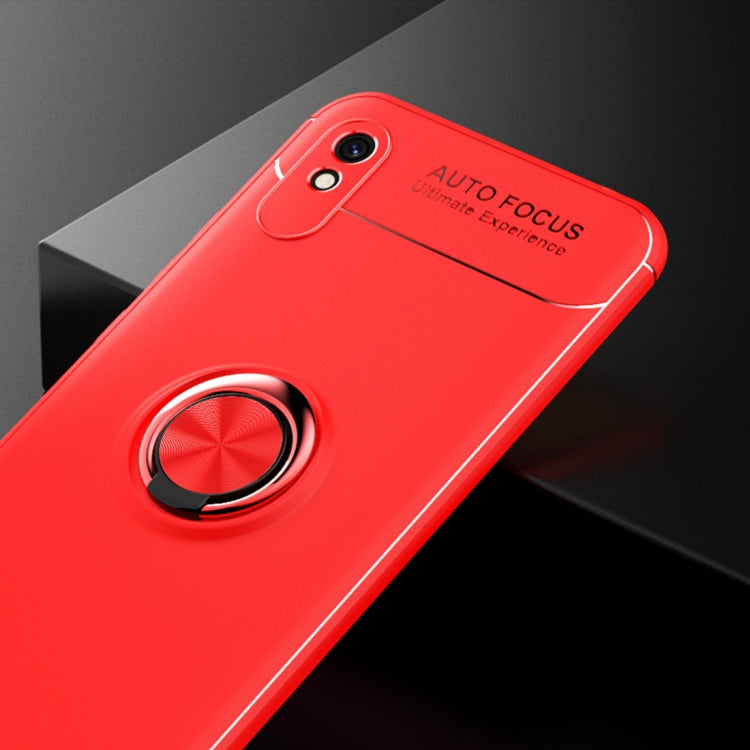 For Xiaomi Redmi 9A Metal Ring Holder 360 Degree Rotating TPU Case