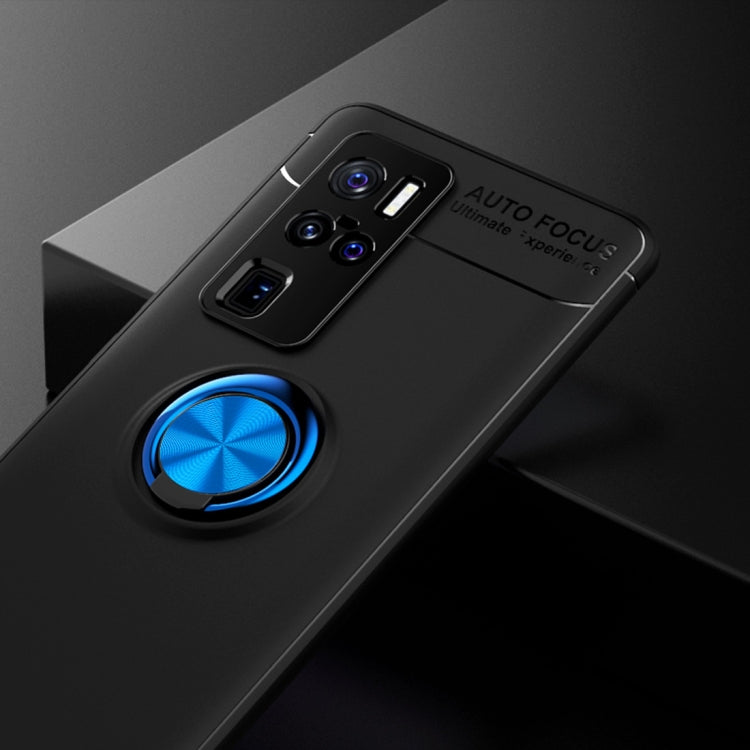 For VIVO X50 Pro+ Metal Ring Holder 360 Degree Rotating TPU Case