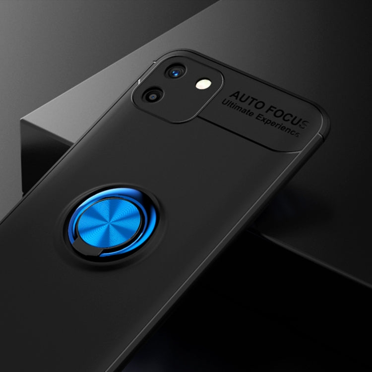 For OPPO Realme C11 Metal Ring Holder 360 Degree Rotating TPU Case