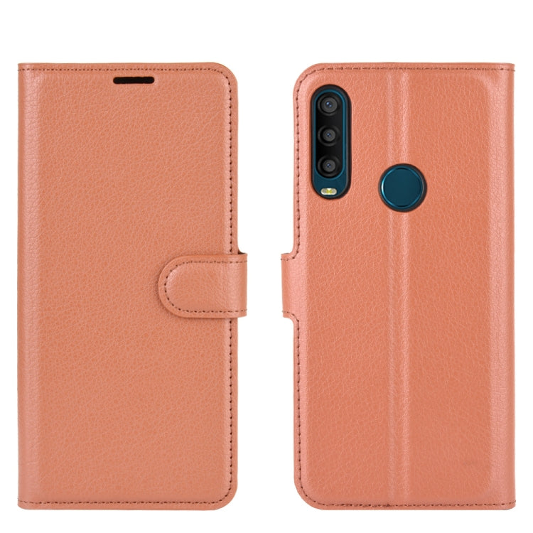 For Alcatel 1SE  2020 Litchi Texture Horizontal Flip Protective Case with Holder & Card Slots & Wallet
